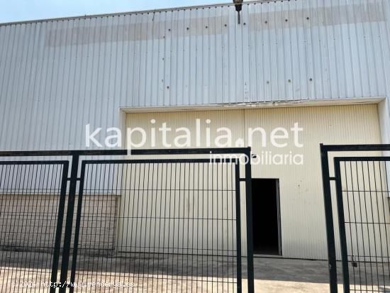 NAVE INDUSTRIAL A LA VENTA EN XATIVA - VALENCIA