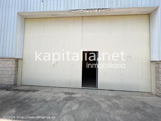 NAVE INDUSTRIAL A LA VENTA EN XATIVA - VALENCIA