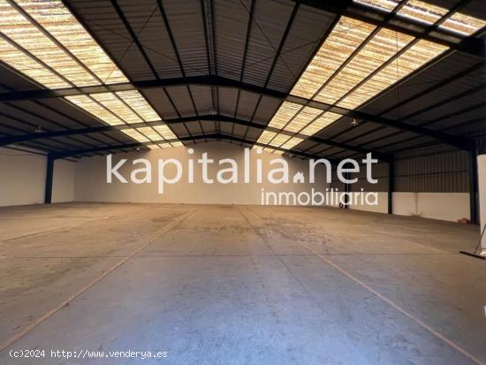 NAVE INDUSTRIAL A LA VENTA EN XATIVA - VALENCIA