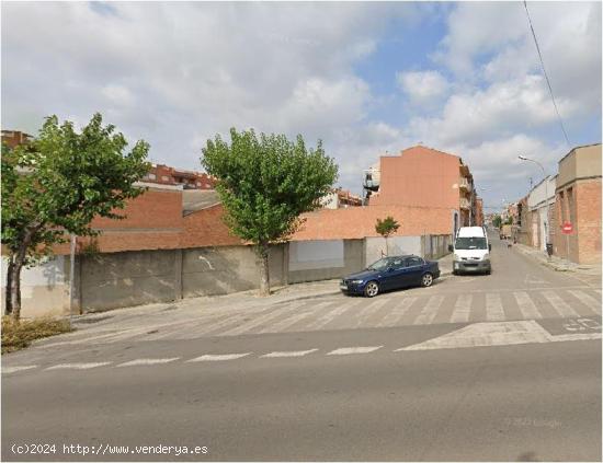  SOLAR EDIFICABLE SITUAT A IGUALADA - POBLE SEC - BARCELONA 