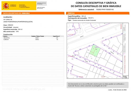  Terreno disponible en Compostilla, Ponferrada - LEON 