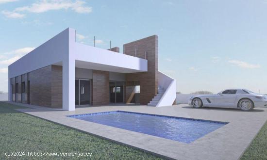  ESTUPENDA VILLA MODERNA DE 3 DORMITORIOS Y PISCINA PRIVADA EN ASPE(ALICANTE) - ALICANTE 