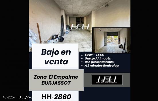  Oportunidad de local personalizable en zona El Empalme. - VALENCIA 