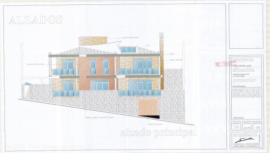 Parcela Urbana de 500 m2 con proyecto para Chalet de dos plantas más garaje - LAS PALMAS