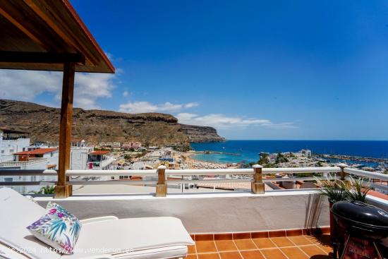 Todo el mobiliario incluido y las mejores vistas sobre la Playa de Mogán - LAS PALMAS