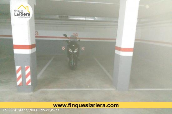  PLAZA DE PARKING EN VENTA A RIAL DE LES CANALIES - BARCELONA 