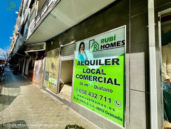  ALQUILER DE  LOCAL COMERCIAL EN PLAZA DE TOROS - GRANADA 