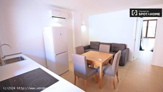 Apartamento de 1 dormitorio con aire acondicionado en alquiler en Gracia. - BARCELONA