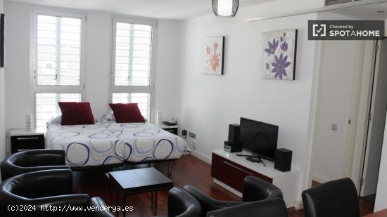 Moderno apartamento de 1 dormitorio en alquiler con calefacción central y aire acondicionado en la 