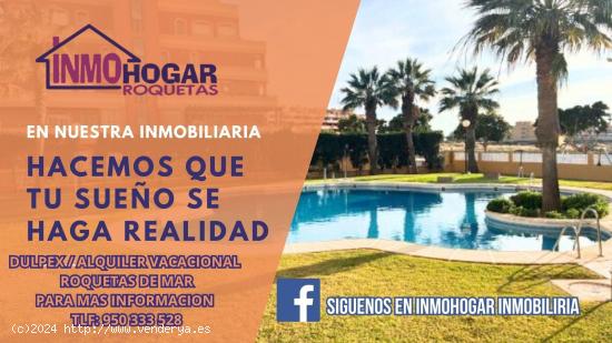  ALQUILER VACACIONAL DUPLEX *ESPECIAL VERANO* EN EL CORAZÓN DE LA URBA - ALMERIA 