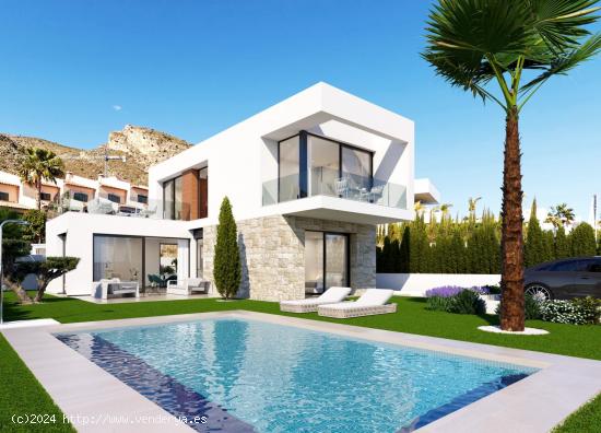 SE VENDEN VILLAS DE OBRA NUEVA EN FINESTRAT. SEVENDGROUP.COM - ALICANTE