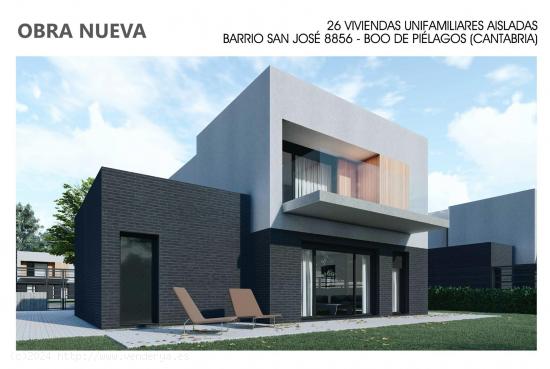 OBRA NUEVA EN BOO DE PIÉLAGOS - RESIDENCIAL LIENCRES - CANTABRIA