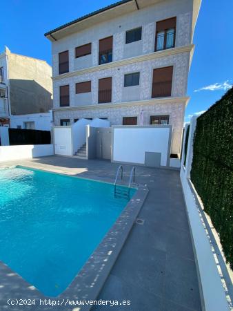 Alquiler piso  de 3 habitaciones en segunda línea de playa con piscina - VALENCIA