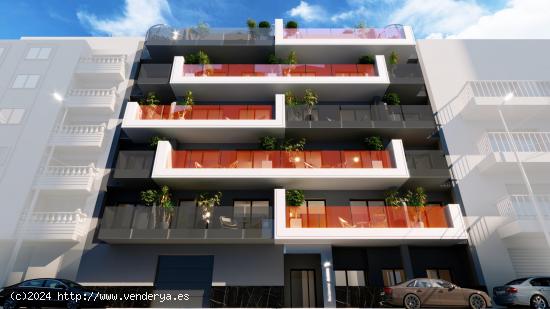 Apartamento de 3 dormitorios en Planta Primera en Edificio de Lujo sito en Calle La Loma, Torrevieja