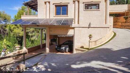 Fantástico chalet con estupendas vistas al mar y las montañas en alquiler en Altea la Vella - ALIC