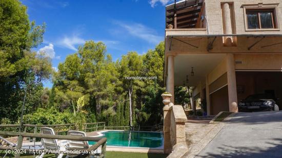 Fantástico chalet con estupendas vistas al mar y las montañas en alquiler en Altea la Vella - ALIC