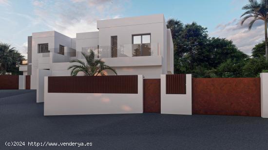 FANTÁSTICO CHALET PAREADO DE NUEVA CONSTRUCCIÓN A LA VENTA EN EL CENTRO DE ALBIR - ALICANTE