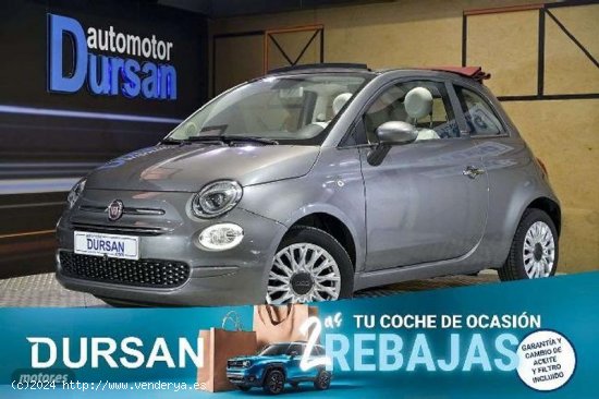  Fiat 500C 1.2 Lounge Mta de 2021 con 15.500 Km por 16.190 EUR. en Madrid 