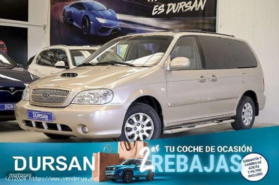 Kia Carnival 2.9 Crdi Lx de 2004 con 194.693 Km por 3.990 EUR. en Madrid