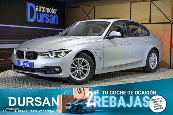  BMW Serie 3 330 330e de 2018 con 90.845 Km por 20.990 EUR. en Madrid 