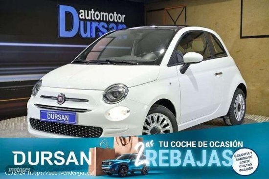 Fiat 500 Lounge 1.0 6v Gse 52kw 70 Cv de 2020 con 43.608 Km por 10.190 EUR. en Madrid