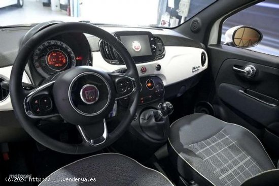 Fiat 500 Lounge 1.0 6v Gse 52kw 70 Cv de 2020 con 43.608 Km por 10.190 EUR. en Madrid