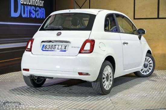 Fiat 500 Lounge 1.0 6v Gse 52kw 70 Cv de 2020 con 43.608 Km por 10.190 EUR. en Madrid