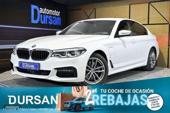  BMW Serie 5 530 530e de 2020 con 53.423 Km por 34.990 EUR. en Madrid 