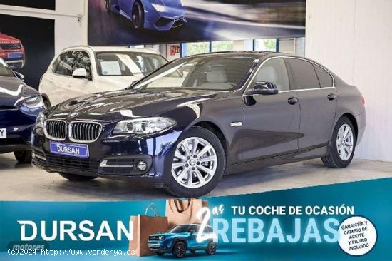  BMW Serie 5 520 520d de 2016 con 87.800 Km por 20.990 EUR. en Madrid 