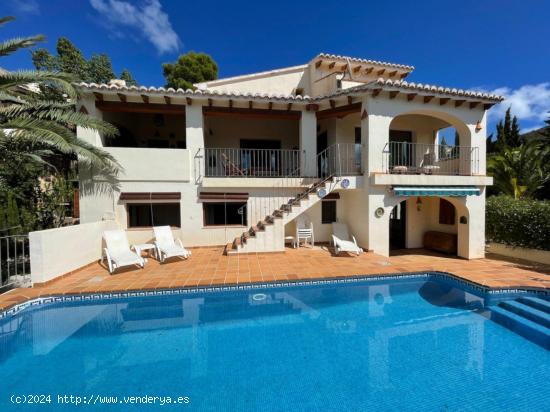  ▷Amplia Villa con Piscina y Vistas al Mar en Moraira, Costa Blanca. - ALICANTE 