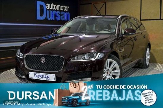  Jaguar XF Sportbrake 2.0d I4 Portfolio Aut. 180 de 2017 con 135.871 Km por 18.090 EUR. en Madrid 