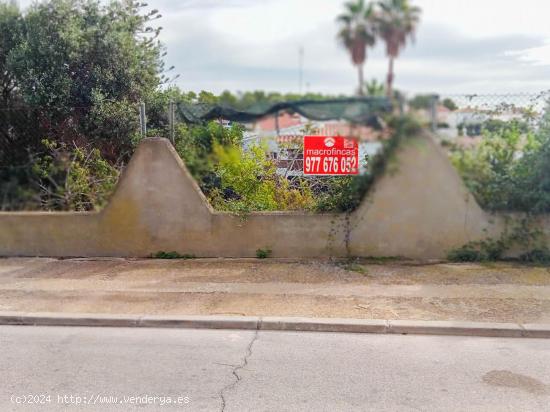  OCASIÓN!!!!!!! FANTASTICA PARCELA URBANA LLANA EN EL RECTORET DE 520 M2 - TARRAGONA 