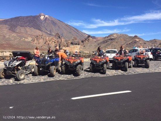 GRAN OPORTUNIDAD DE NEGOCIO EN TENERIFE, EMPRESA DE EXCUSIONES EN QUAD! - SANTA CRUZ DE TENERIFE