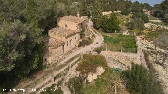 ¡¡¡Espectacular finca rústica bajo el Monasterio de Cura en LLucmajor!!! a reformar - BALEARES