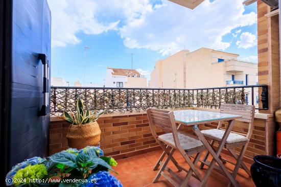 GRAN APARTAMENTO DE 4 DORMITORIOS A 350 METROS DEL MAR - ZONA TORREVIEJA CENTRO - - ALICANTE