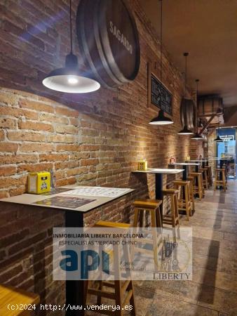 TRASPASO CAFETERÍA BAR RESTAURANTE EN EJE COMERCIAL BARCELONA - BARCELONA