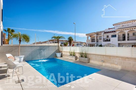 CHALET DE LUJO CON PISCINA, TERRAZA, GARAJE Y VISTAS AL MAR - ALICANTE