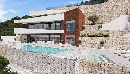 Nuevo proyecto a la venta para villa de lujo en Benissa. Costa Blanca. - ALICANTE