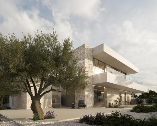 VILLA DE OBRA NUEVA EN MORAIRA - ALICANTE