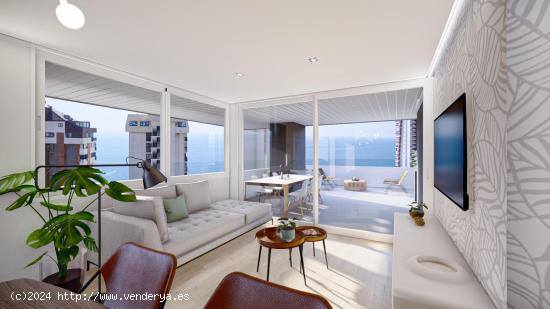 APARTAMENTOS NUEVOS Y ÚNICOS CON PRECIOSAS VISTAS AL MAR EN LA PLAYA LEVANTE EN BENIDORM - ALICANTE