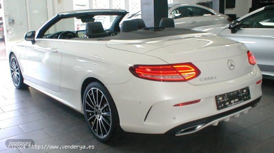 Mercedes Clase C 220d Cabrio AMG de 2018 con 58.000 Km por 38.990 EUR. en Tenerife