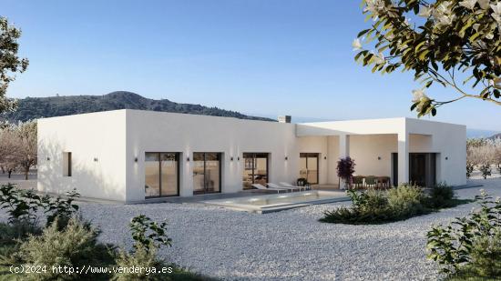  VILLAS DE OBRA NUEVA EN PINOSO - ALICANTE 