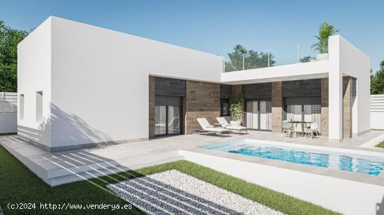 VILLAS DE OBRA NUEVA EN PINOSO - ALICANTE