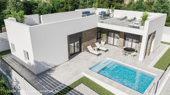 VILLAS DE OBRA NUEVA EN PINOSO - ALICANTE