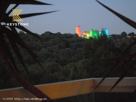 Espectacular ático con vistas al Castillo de Bellver - BALEARES