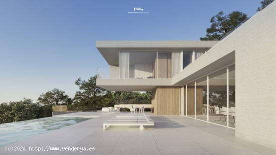 VILLA DE LUJO DE OBRA NUEVA EN BENISSA - ALICANTE