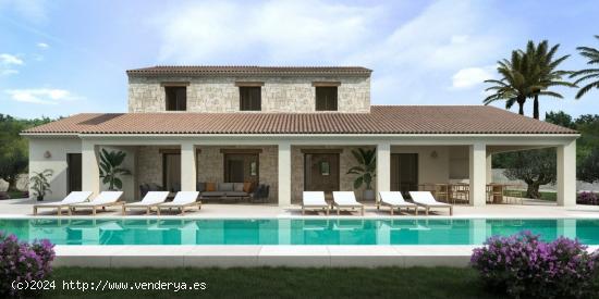 VILLA DE OBRA NUEVA EN MORAIRA CON VISTAS AL MAR - ALICANTE