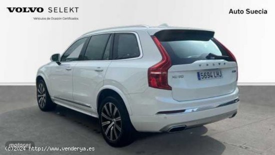 Volvo XC 90 todoterreno 2.0 B5 D INSCRIPTION 4WD AUTO 5P 7 Plazas de 2020 con 90.660 Km por 52.000 E