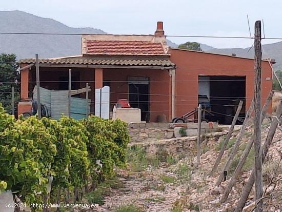 Casa de campo con terreno en Novelda - ALICANTE