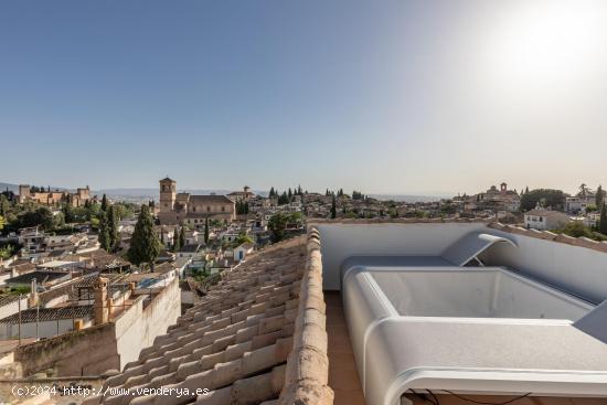 Carmen de lujo en pleno Albaicín CON VISTAS A LA ALHAMBRA. - GRANADA